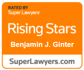 Rated By Super Lawyers | Rising Stars | Benjamin J. Ginter